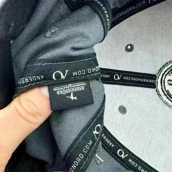 NWT AndersonOrd Performance Golf Adjustable Snapback Hat Gray Baseball Cap - Picture 9 of 9